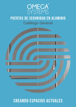 Catálogo Puertas de Seguridad en Aluminio 3.0 - Omega Systems